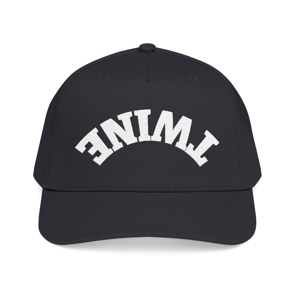 Upside down Twine Hat, Black