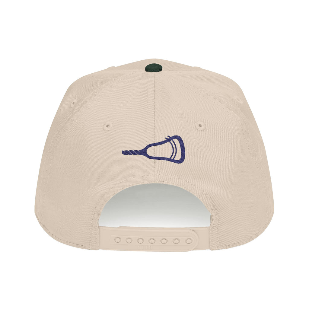 Upside down Twine Hat, Forest Green/Navy