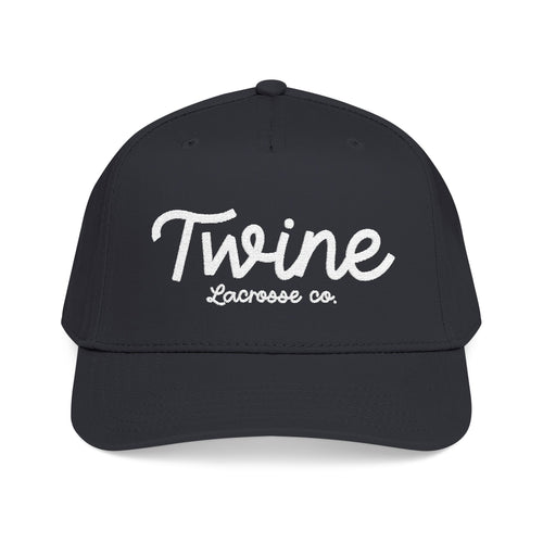 Twine Lacrosse Black Snapback