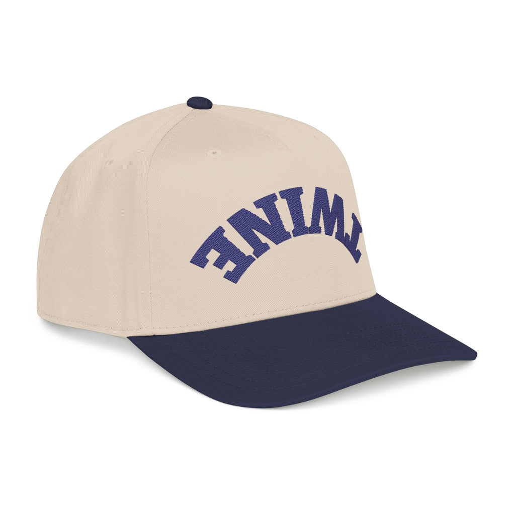 Upside down Twine Hat, Forest Green/Navy