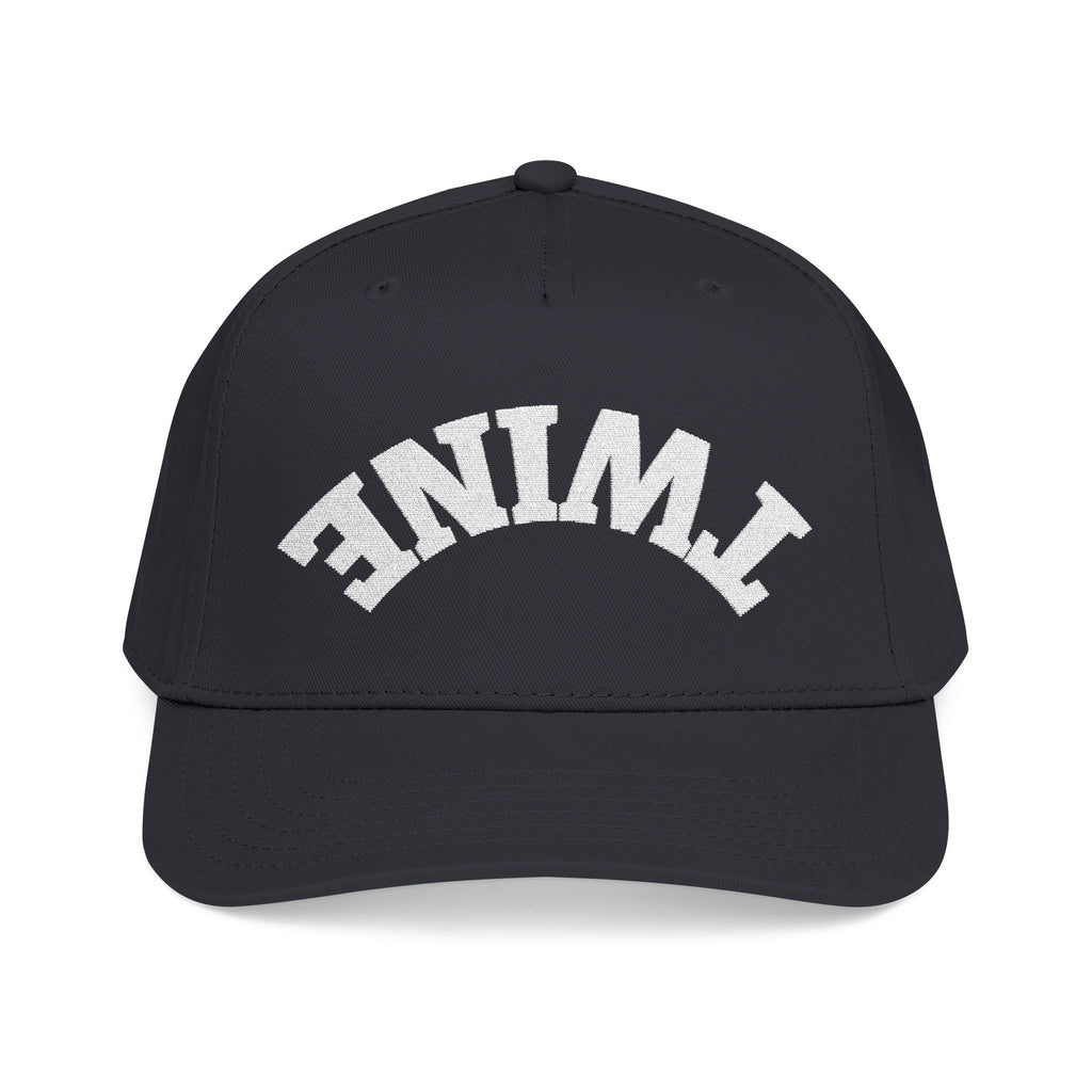 Upside down Twine Hat, Black