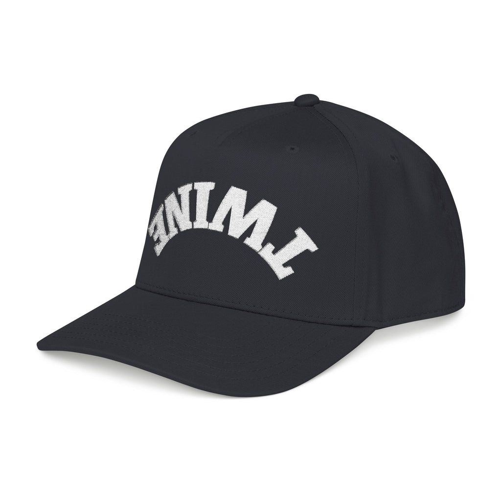 Upside down Twine Hat, Black