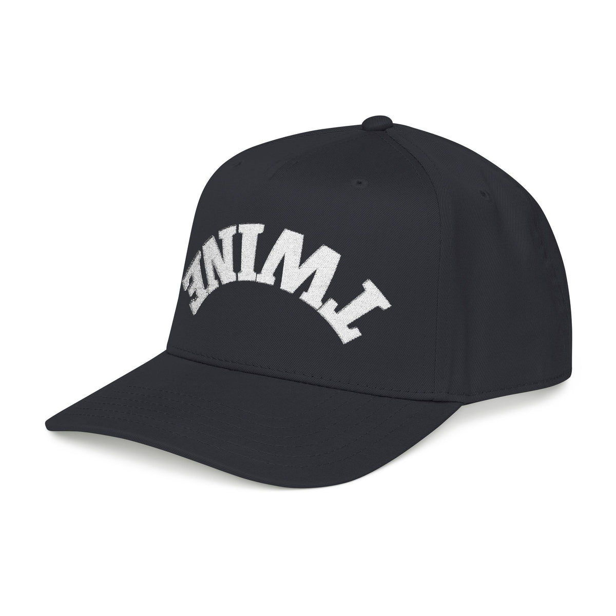 Upside down Twine Hat, Black